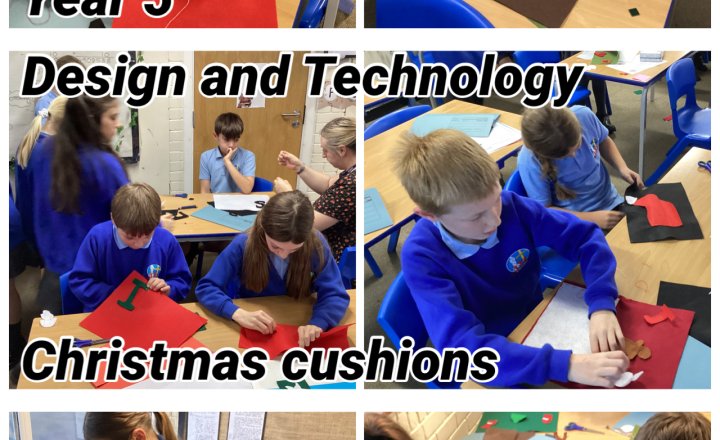 Image of Year 5 - Christmas Cushions