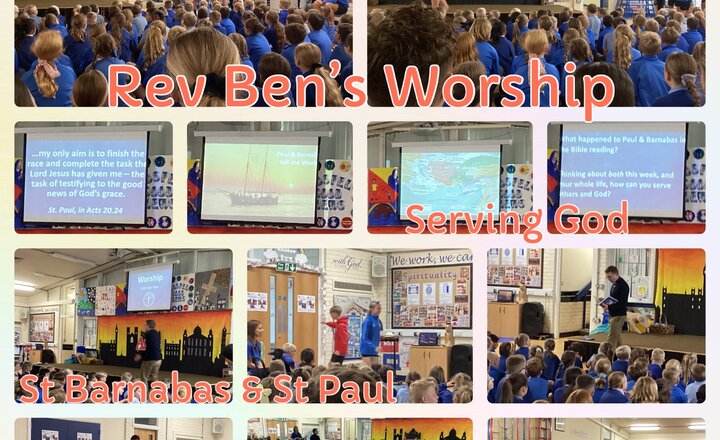 Image of Whole School Worship - St Barnabas & St Paul