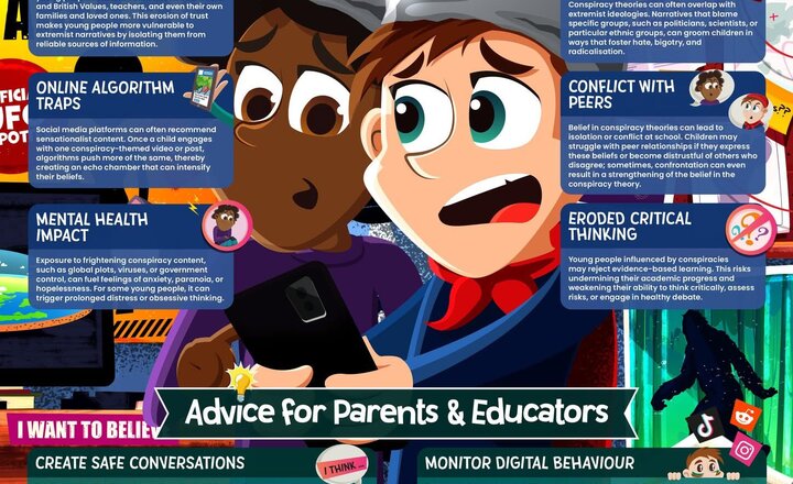 Image of Online Safety: Conspiracy Theories 