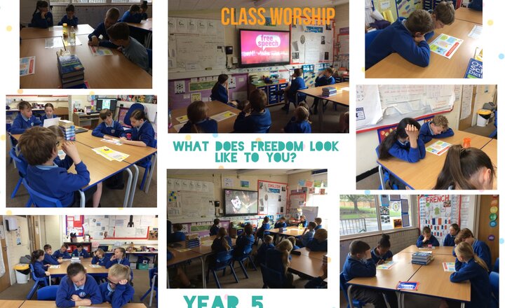 Image of Class Worship- Year 5