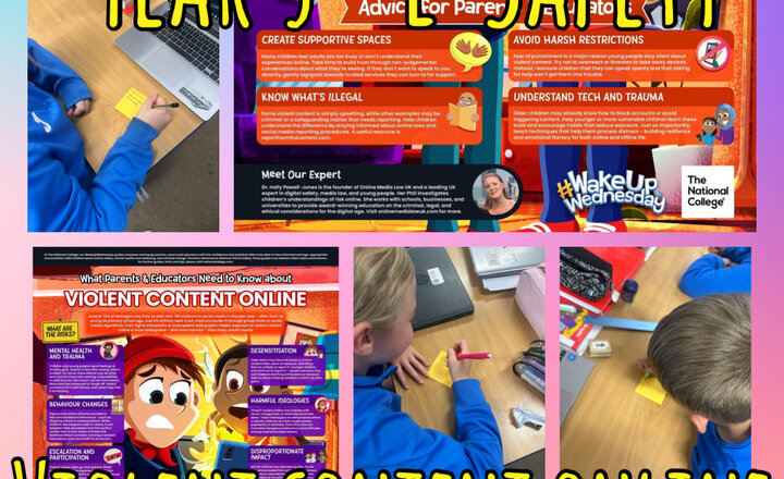 Image of Year 5 - E-Safety 