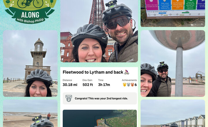 Image of Bishop Philip’s Pedal Along 