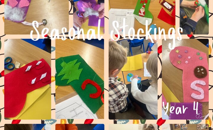 Image of Seasonal Stocking Making in Year 4 