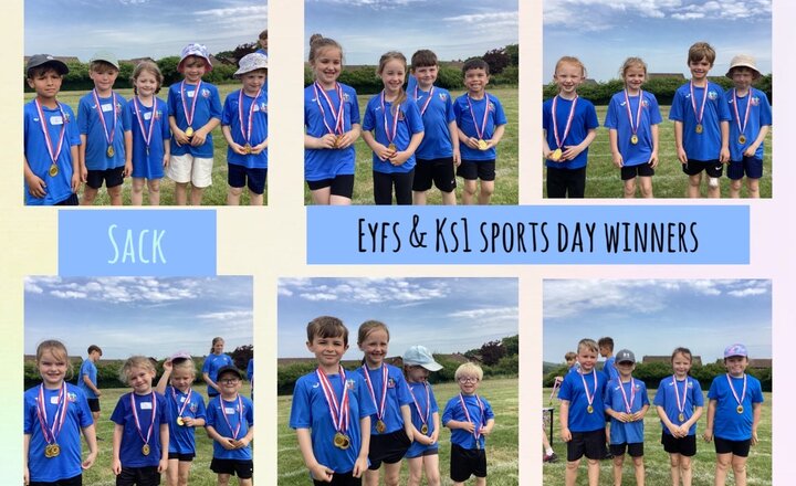 Image of EYFS and KS1- Sports Day Medal Winners