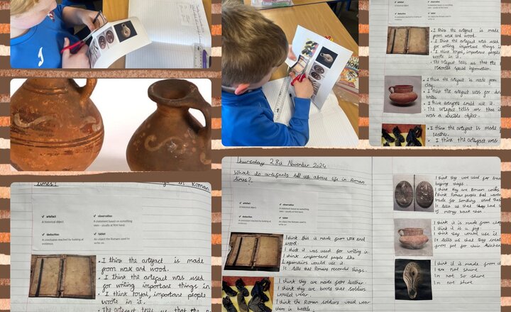 Image of Year 4- What do artefacts tell us about life in Roman times? 