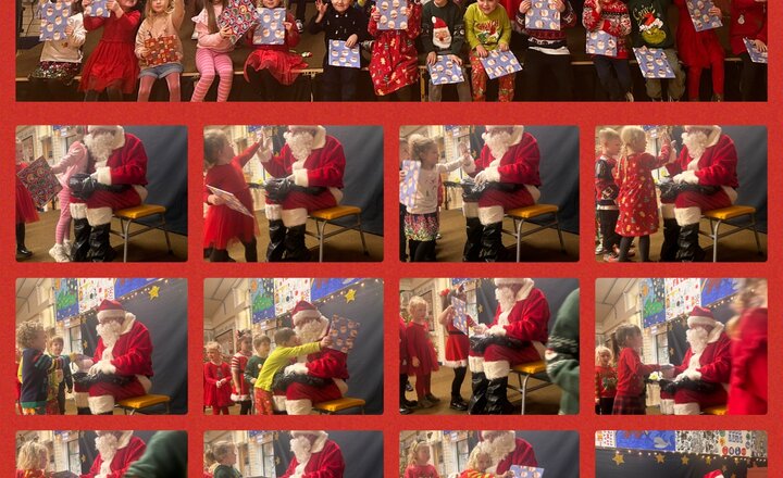 Image of Reception: Santa Visit