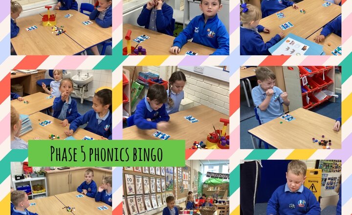 Image of Year 1 to Year 2 Transition Day- Phonics Bingo 