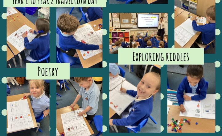 Image of Year 1 to Year 2 Transition Day- English- Exploring Riddles  