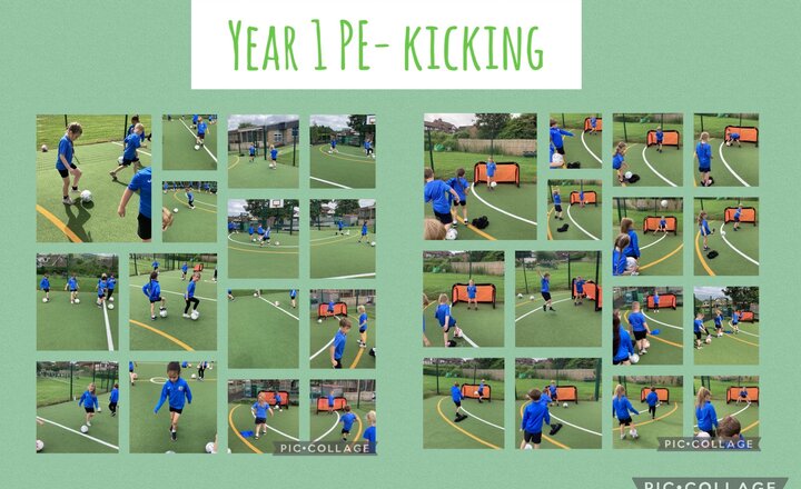 Image of Year 1 PE- Kicking 