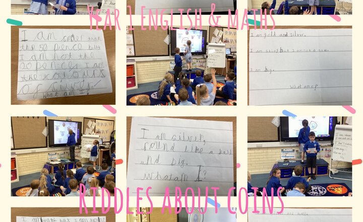 Image of Year 1 Maths and English- Writing Riddles
