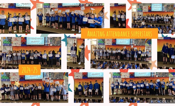 Image of Our Amazing Attendance Winners for 2024/25 