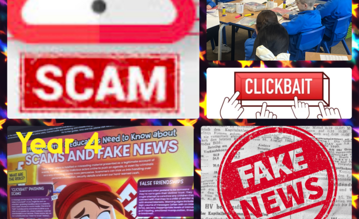 Image of Year 4- Online Safety - Scams and Fake News  