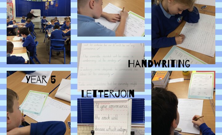 Image of Handwriting- Year 5