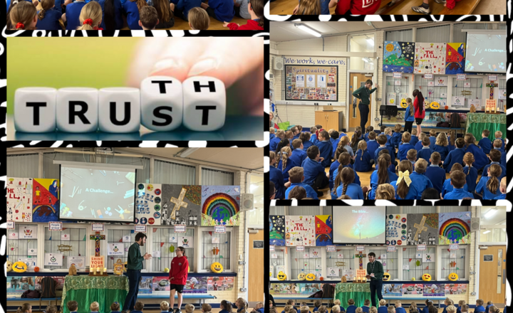 Image of Whole School Worship with Rev Matt 