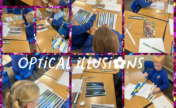 Image of Year 4 Art - Optical Illusions Part 2 