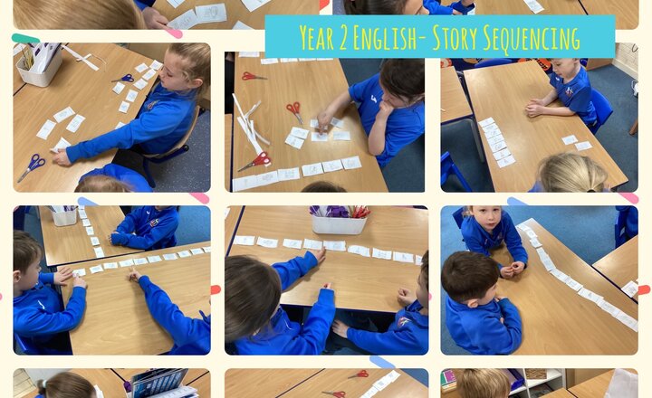 Image of Year 2 English: Story Sequencing