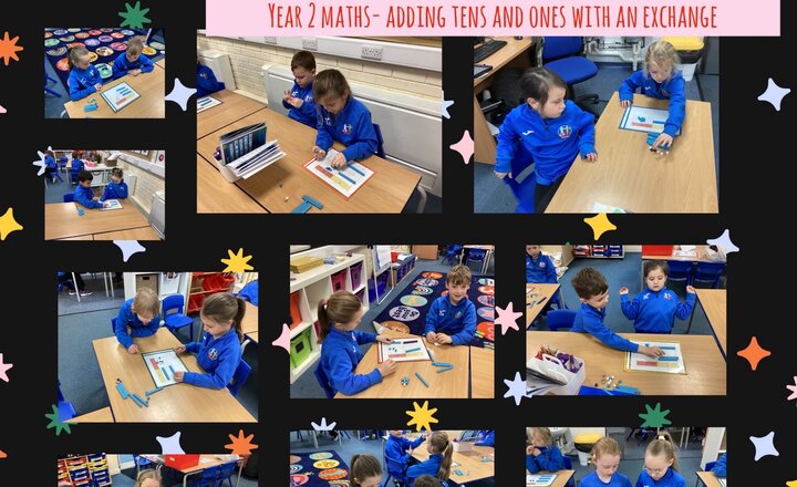Image of Year 2 Maths- Adding Tens and Ones With an Exchange