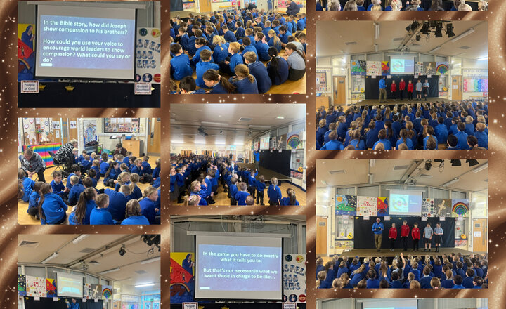 Image of Whole School Worship led by Rev Ben 