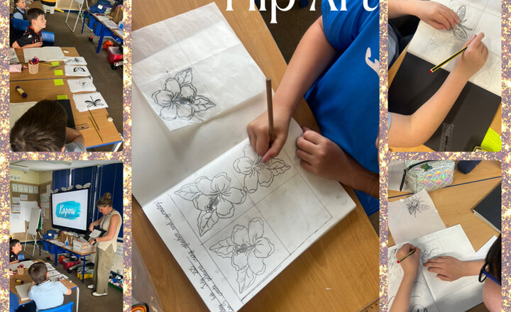 Image of Flip Art in Year 4 
