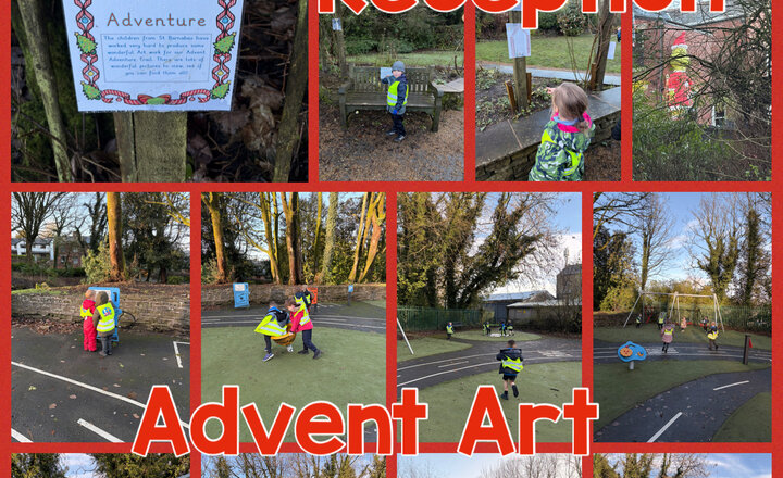Image of Reception class visit the Rose Garden
