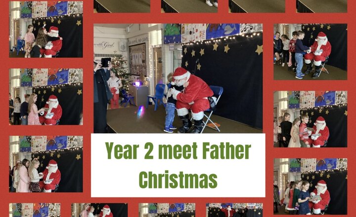 Image of Year 2 - We met Father Christmas