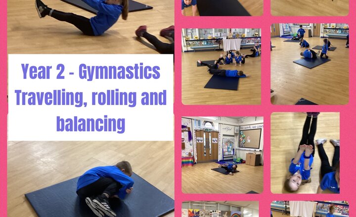 Image of Year 2 PE - Gymnastics - Travelling, rolling and balancing