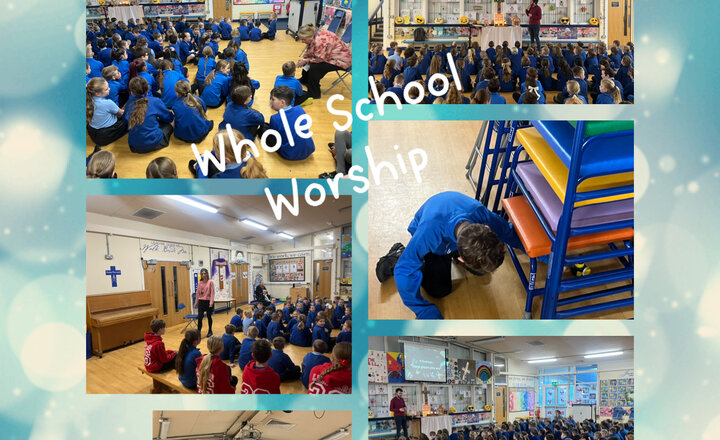 Image of Whole School Worship led by Rev Matt 