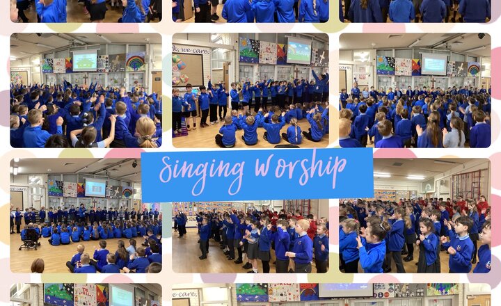 Image of Whole School Singing Worship - Monday