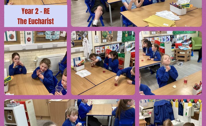 Image of Year 2 - RE The Eucharist