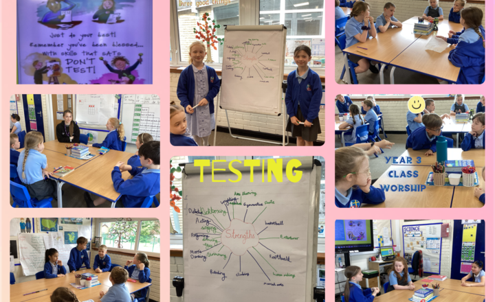 Image of Year 3- Class worship- What are some of the things that test's can't measure?