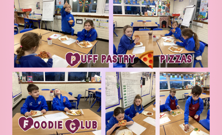 Image of Foodie Friends club- Puff pastry pizzas