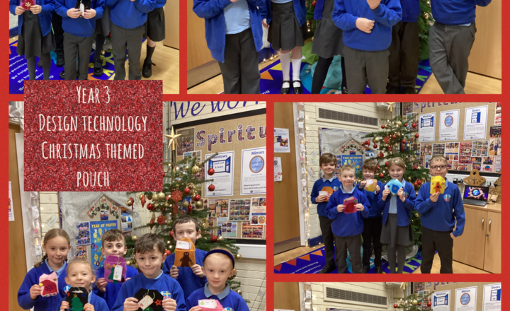 Image of Year 3-Design and Technology: Busy Elves and Festive Pouches