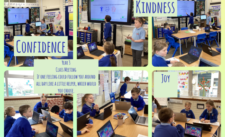 Image of Year 3- Class Meeting-If one feeling could follow you around all day like a little helper, which would you choose?