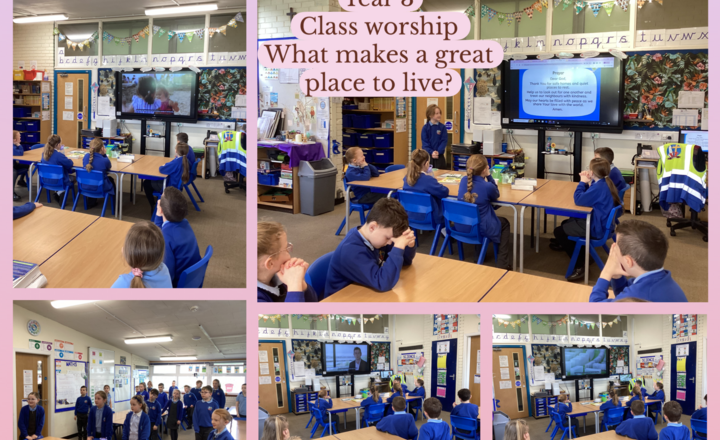 Image of Year 3- Class Worship- Building a Community of Kindness