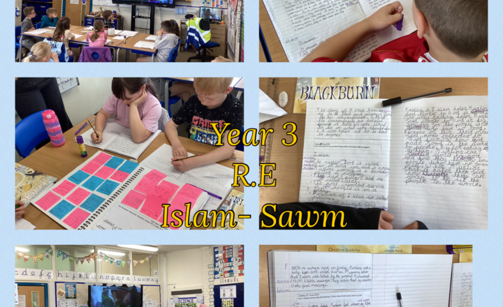 Image of Year 3- R.E-Exploring Sawm: Islam's 4th Pillar