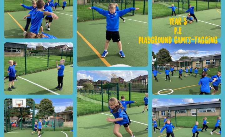 Image of Year 3- P.E-Tig Games Through Time