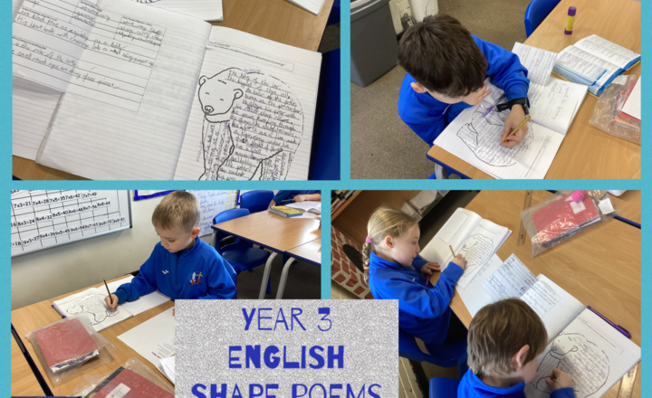 Image of Year 3- English-Arctic Bear Shape Poetry
