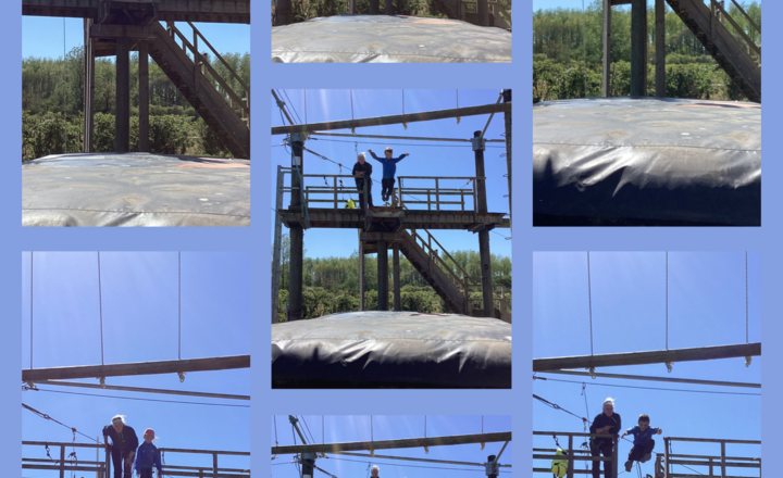 Image of Rock and River- Year 3 Conquer the Air Bag Jump