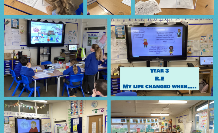 Image of Year 3- R.E- Reflecting on Change 
