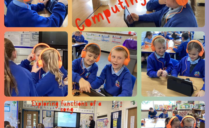 Image of Year 3- Media- Exploring the function of a verse.