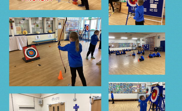 Image of Year 3- Archery and Axe Throwing