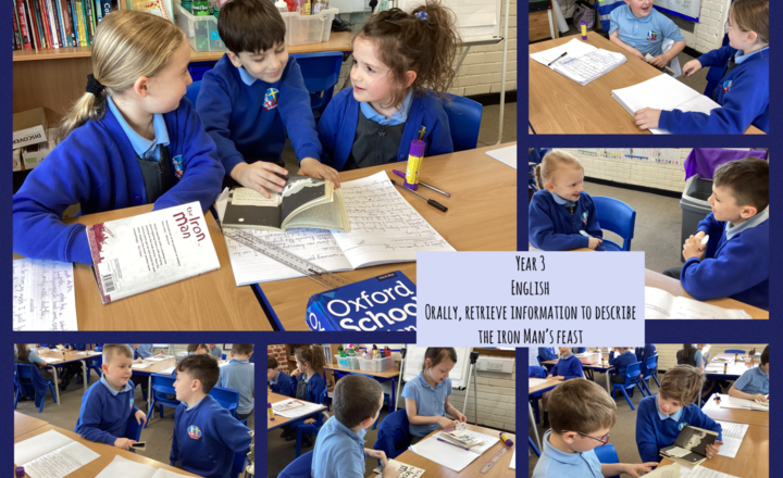 Image of Year 3- English- Speaking and Listening: The Iron Man