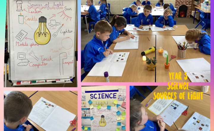 Image of Year 3- Science -Investigating Sources of Light