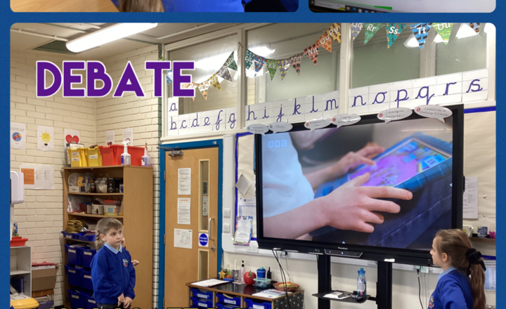 Image of Year 3- Debate- How safe do you feel online?