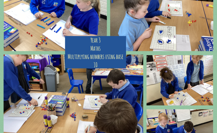 Image of Year 3- Maths-Visualising our Tables using base 10