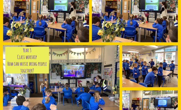 Image of Year 3 - Class Worship- How can music bring people together?