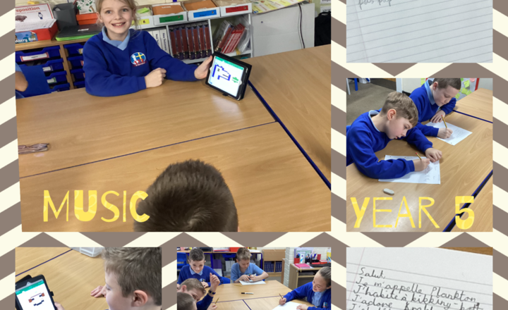 Image of Year 5- Junior Jam- Songwriting