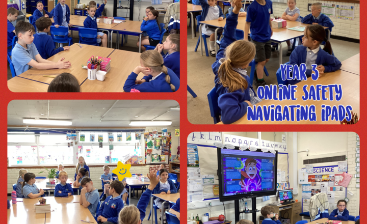 Image of Year 3- Online Safety- Navigating ipads