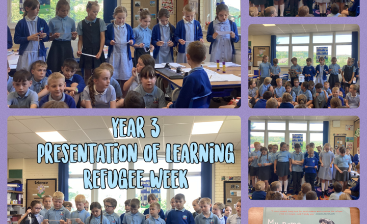Image of Year 3 - English- Presentation Of Learning- My name is not a Refugee