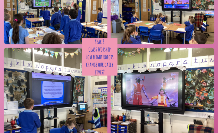 Image of Year 3 Class Worship-Year 3 Explore Robotics and Respect